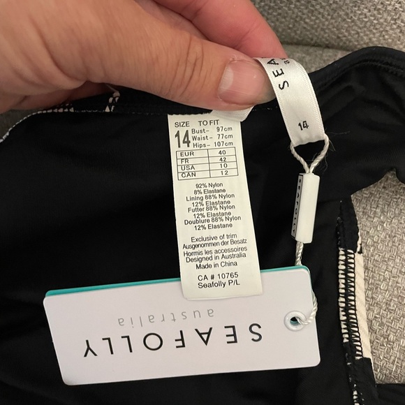 SEAFOLLY- Swimwear Wild Tropics Hipster bikini briefs- NWT - Picture 4 of 5